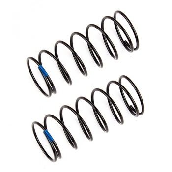 #91833 - Front Shock Springs, blue, 3.90 lb/in, L44 mm - Team Associated